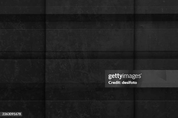 dark gray black color gradient full frame checked pattern grayscale closeup of abstract intricate detailed design tiled floor or rustic modern wall vector background - black table top view stock illustrations