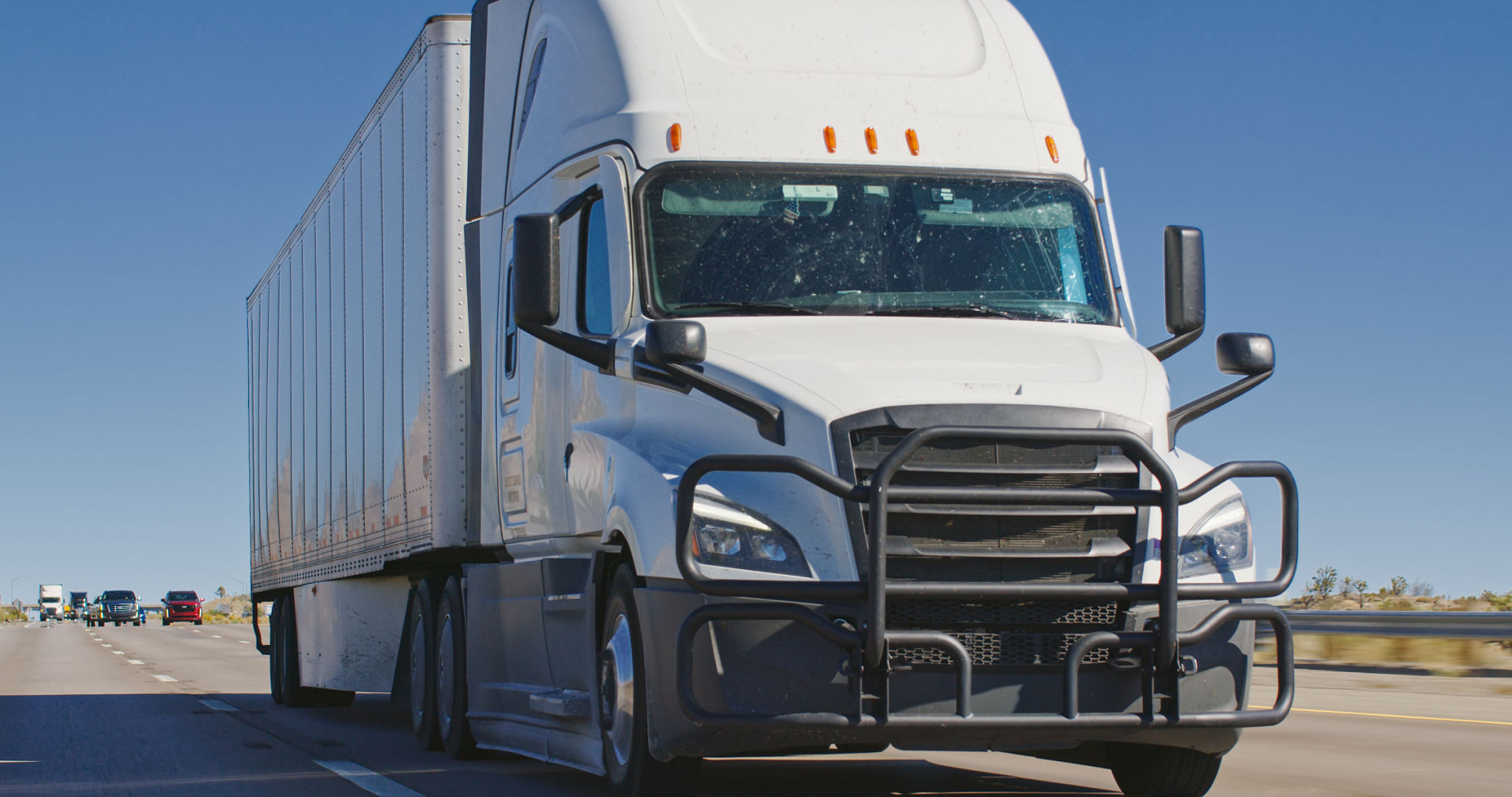 modern trucking equipment