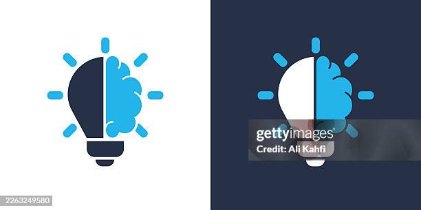 creativity glyph solid icon. solid icon that can be applied anywhere, simple, pixel perfect and modern style. - students learning computer programming stock illustrations