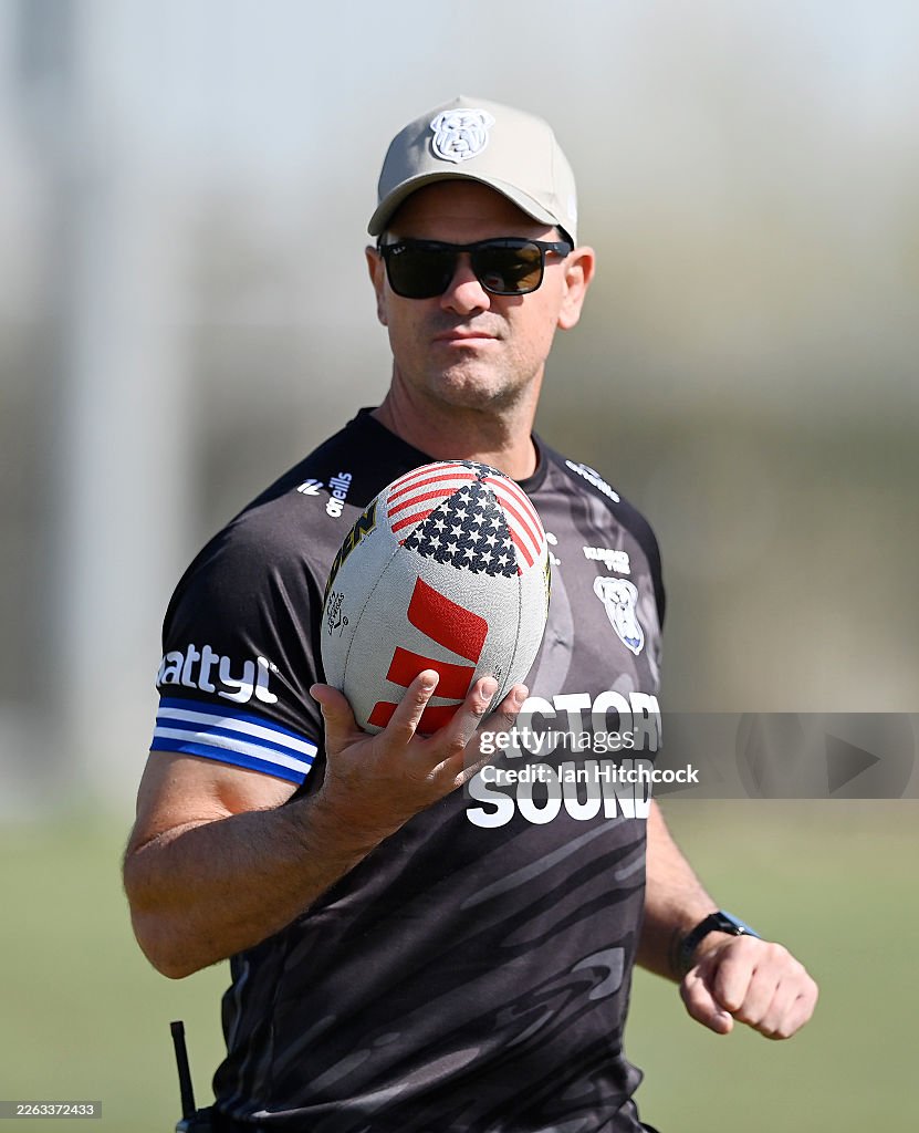 Canterbury Bulldogs Training Session