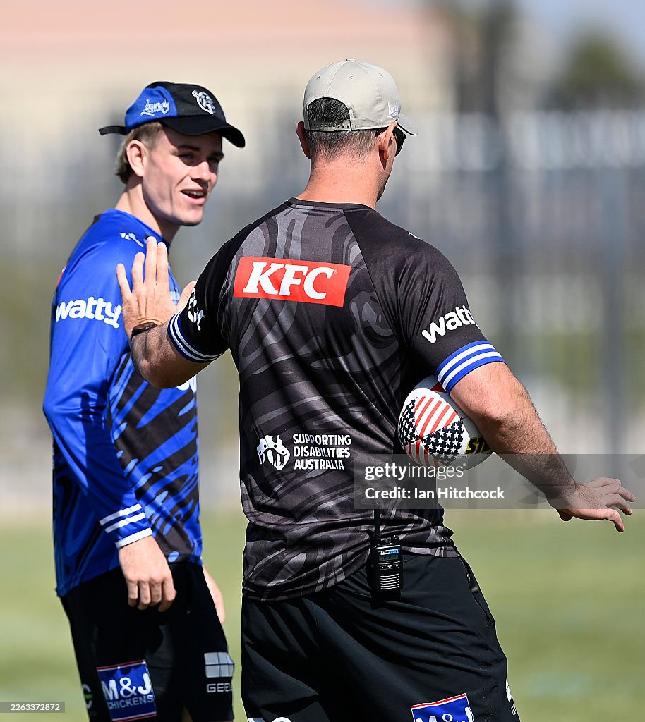 Canterbury Bulldogs Training Session