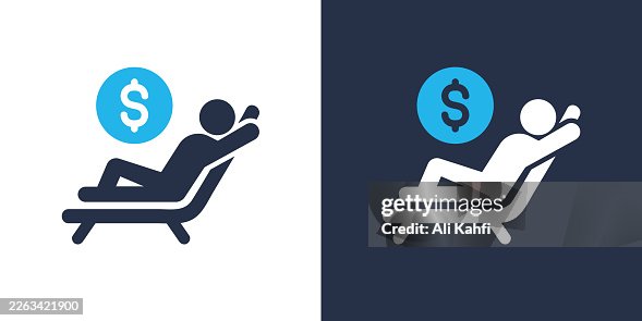 Passive Income glyph solid icon. Solid icon that can be applied anywhere, simple, pixel perfect and modern style. Passive Income glyph solid icon. Solid icon that can be applied anywhere, simple, pixel perfect and modern style.