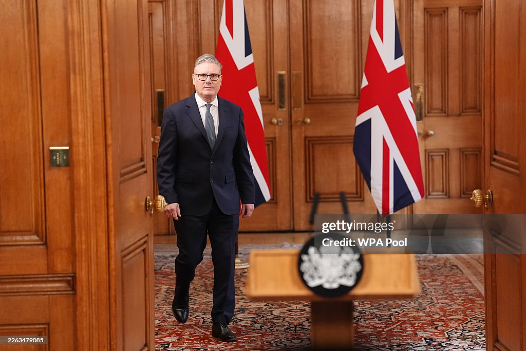 British PM Keir Starmer Delivers Statement After U.S. And Israel Attack Iran