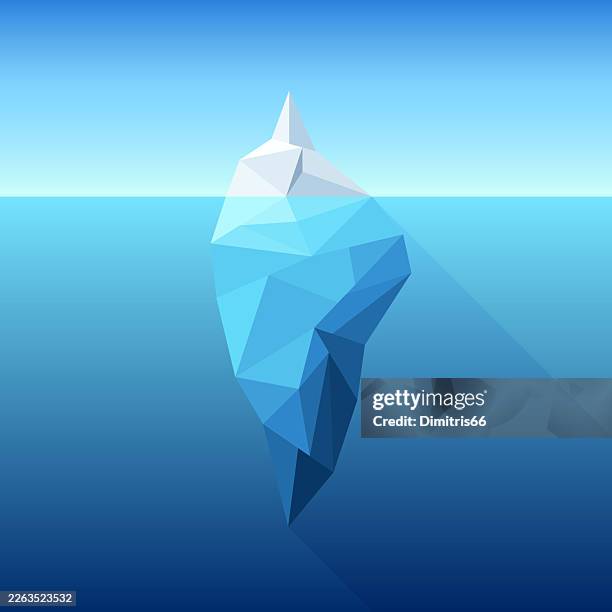 iceberg - iceland glacier stock illustrations