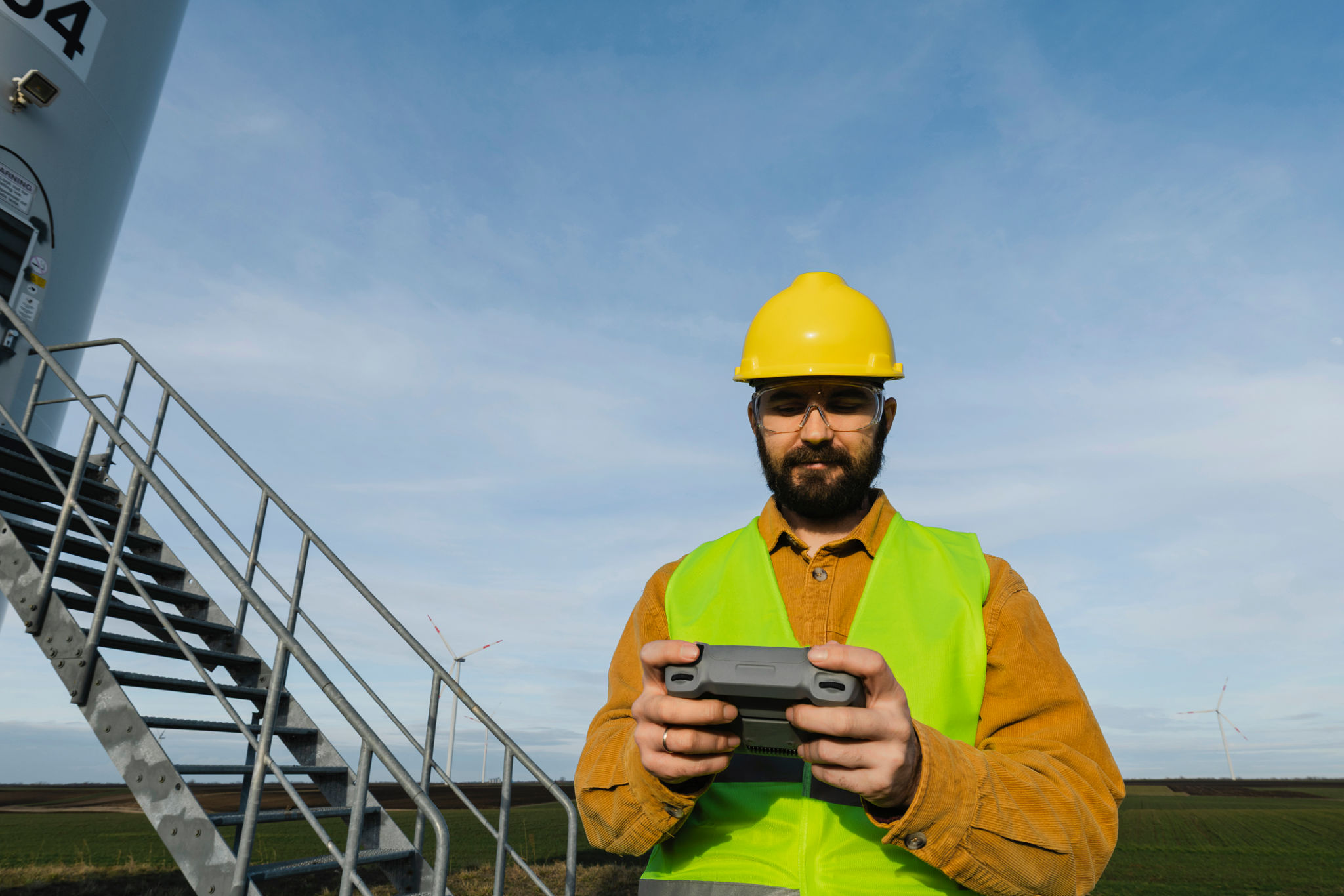 solar maintenance drone