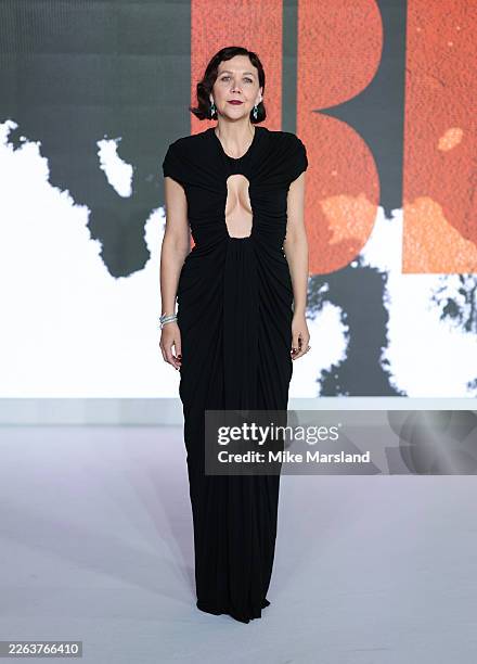 Maggie Gyllenhaal attends "The Bride!" World Premiere at Cineworld Leicester Square on February 26, 2026 in London, England.