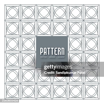 Geometric ornament pattern Geometric ornament pattern