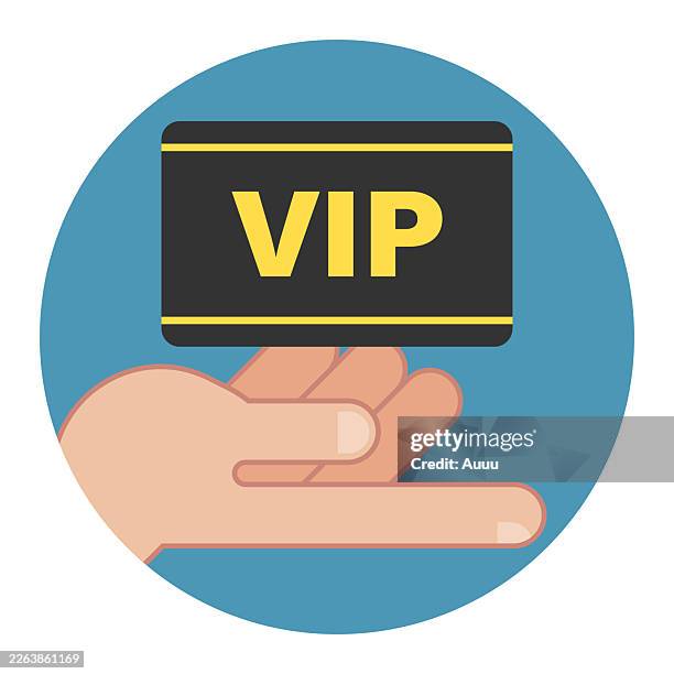 vip card concept icon - royal thailand stock illustrations