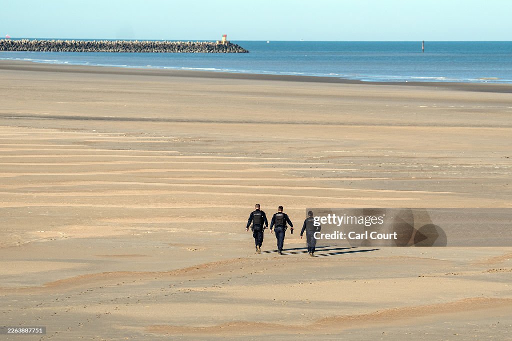 Migrants Attempt Channel Crossing In Small Boats