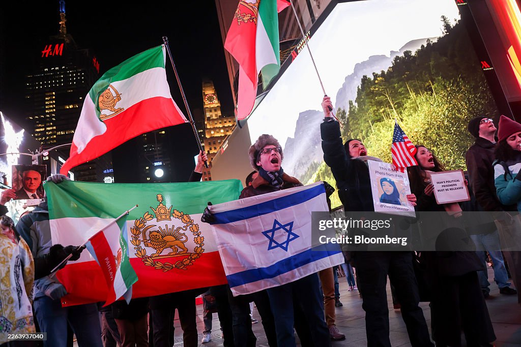 Protests As Trump Vows 'Whatever It Takes' With Iran Conflict Widening