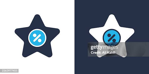 discount glyph solid icon. solid icon that can be applied anywhere, simple, pixel perfect and modern style. - exchanging gift stock illustrations