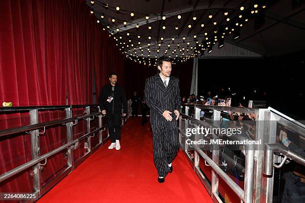 Harry Styles attends The BRIT Awards 2026 at Co-op Live on February 28, 2026 in Manchester, England.