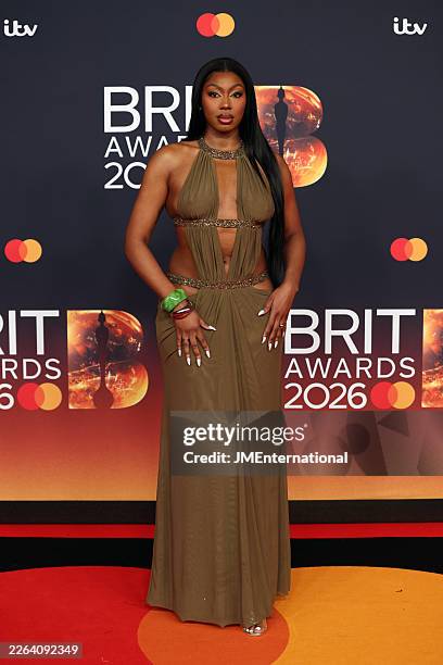 Ms Banks attends The BRIT Awards 2026 at Co-op Live on February 28, 2026 in Manchester, England.