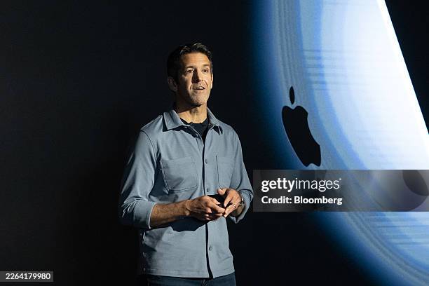 John Ternus, senior vice president of hardware engineering at Apple Inc., during an Apple event in New York, US, on Wednesday, March 4, 2026. Apple...
