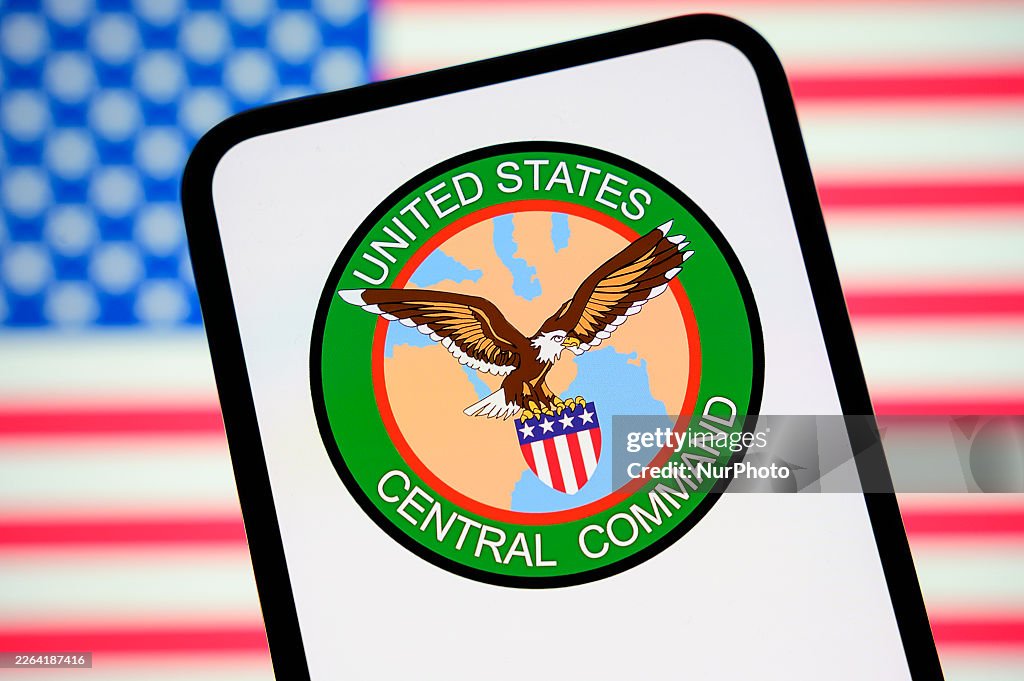 Centcom Svg The official logo of the United States Central Command appears on a ...
