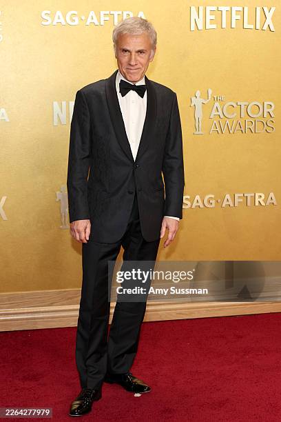 Christoph Waltz attends the 32nd Annual Actor Awards at Shrine Auditorium and Expo Hall on March 01, 2026 in Los Angeles, California.