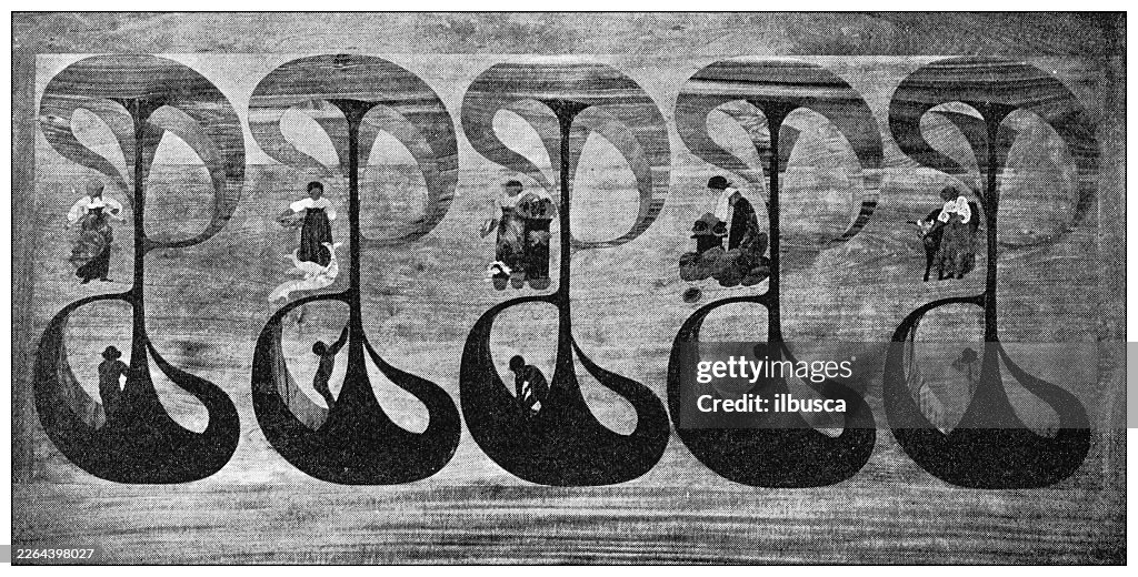 Inlaid Panel, by Mabel De Gray