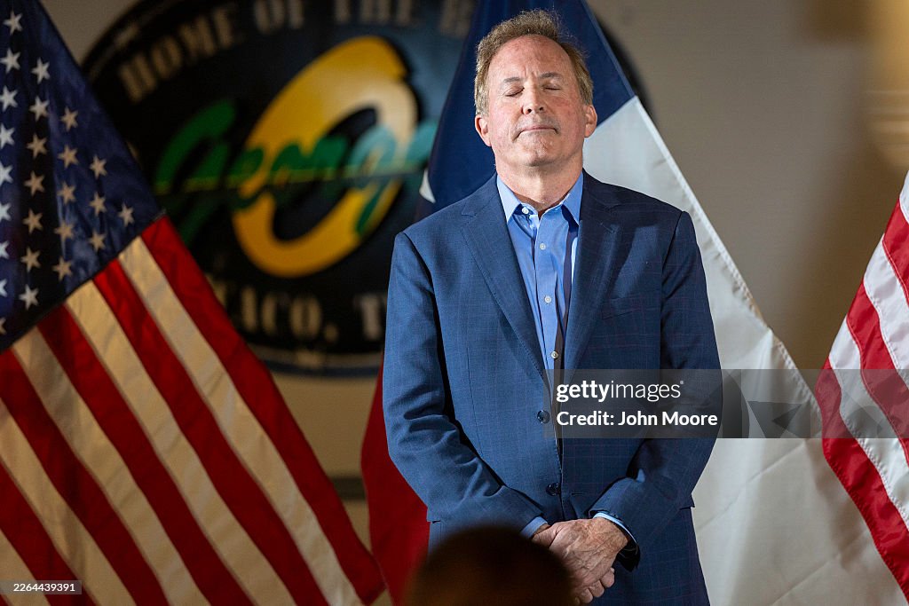 GOP Senate Candidate Ken Paxton Campaigns In Waco