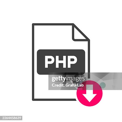 Web Development PHP Extension Download File Icon Web Development PHP Extension Download File Icon