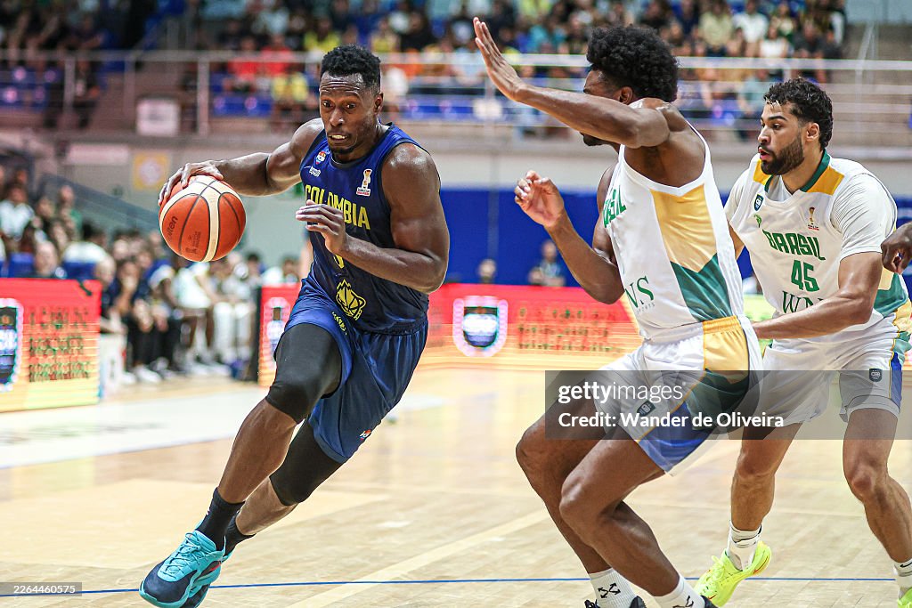 Brazil v Colombia: Group C - FIBA World Cup 2027 Americas Qualifiers