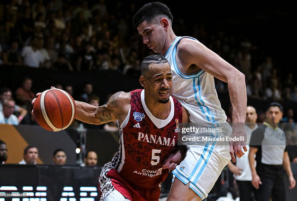 Argentina v Panama: Group D - FIBA World Cup 2027 Americas Qualifiers