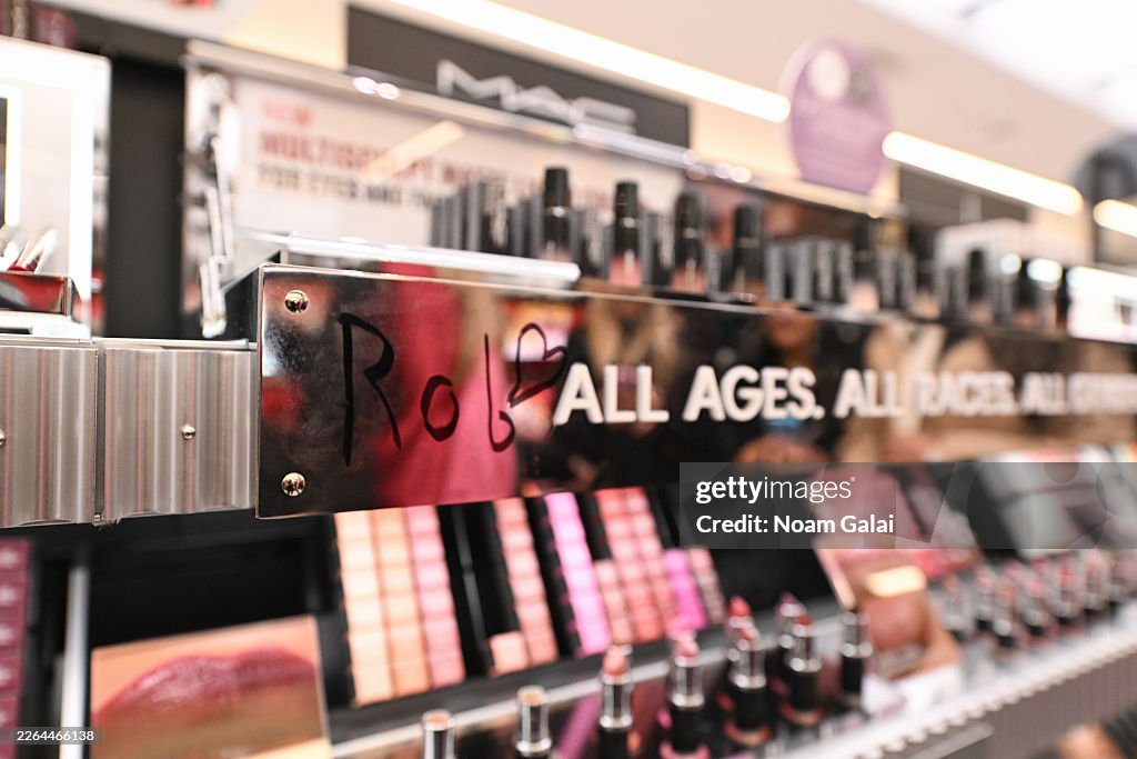 Rob Rausch Surprise Appearance With MAC Cosmetics For Sephora Launch
