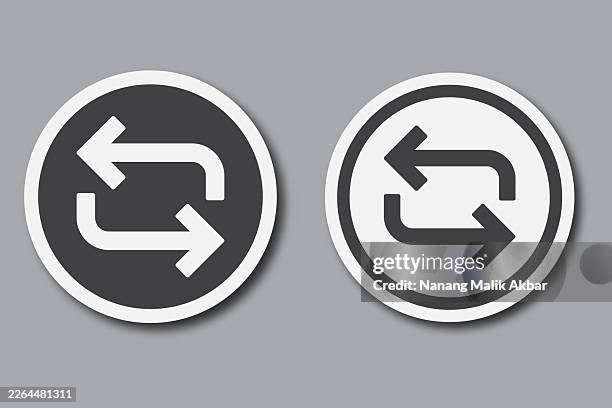 sticker-symbol-set übertragen - austauschen stock-grafiken, -clipart, -cartoons und -symbole