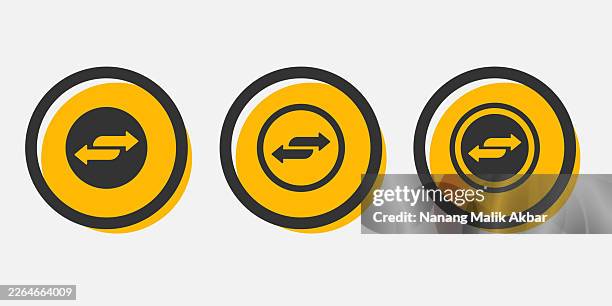 transfer icon set - electrical box stock illustrations