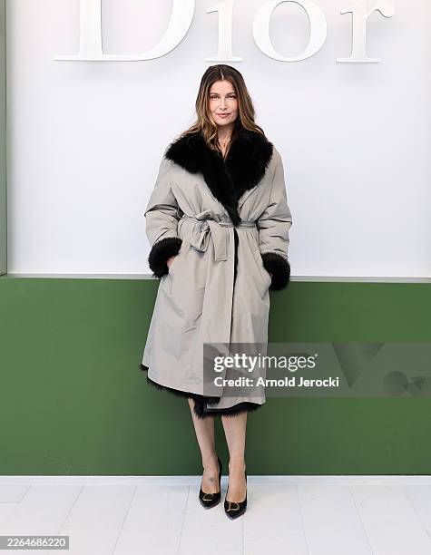 Laetitia Casta attends the Christian Dior Womenswear Fall/Winter 2026-2027 show as part of Paris Fashion Week on March 03, 2026 in Paris, France.
