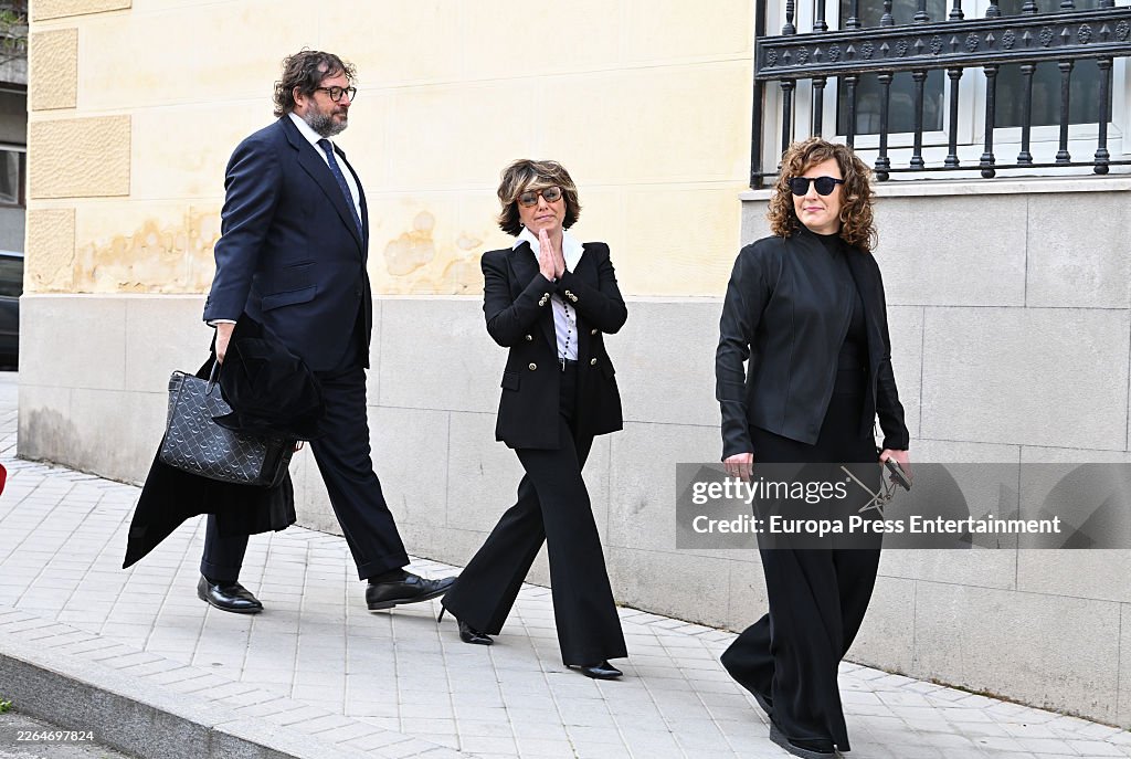 Funeral Chapel For Fernando Onega At The Casa De Galicia In Madrid