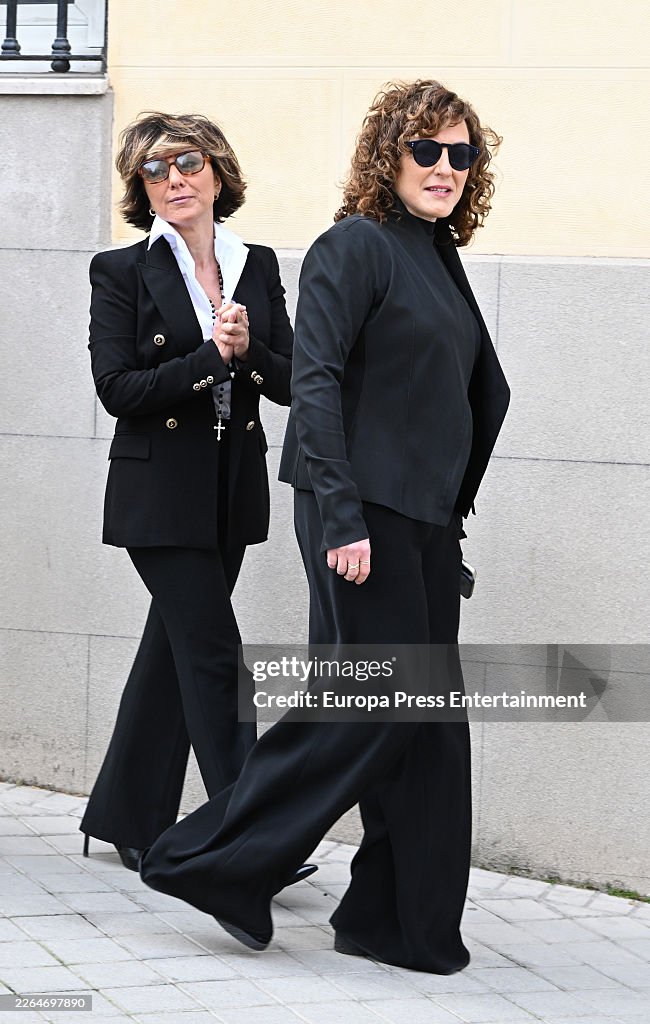 Funeral Chapel For Fernando Onega At The Casa De Galicia In Madrid
