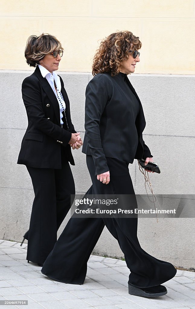 Funeral Chapel For Fernando Onega At The Casa De Galicia In Madrid