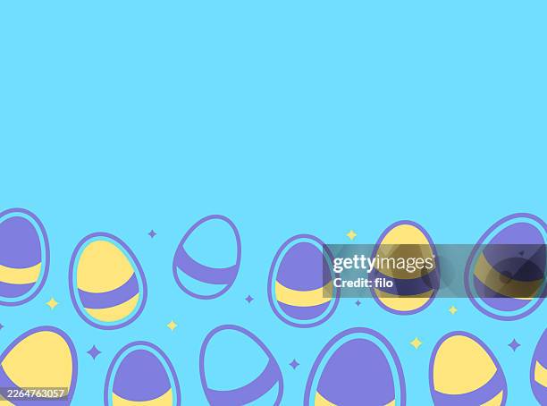 easter egg pastel color abstract modern background - open fields stock illustrations