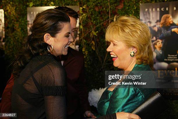 Julianna Margulies and Evelyn Doyle at the premiere of "Evelyn" at the Academy of Motion Pictures Arts and Sciences in Beverly Hills, Ca. Tuesday,...