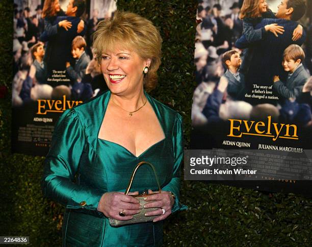 Evelyn Doyle at the premiere of "Evelyn" at the Academy of Motion Pictures Arts and Sciences in Beverly Hills, Ca. Tuesday, Dec. 3, 2002. Photo by...