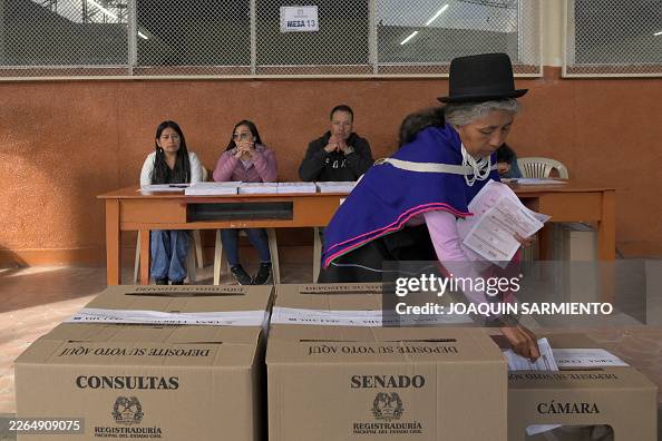 COLOMBIA-ELECTION-VOTE COLOMBIA-ELECTION-VOTE