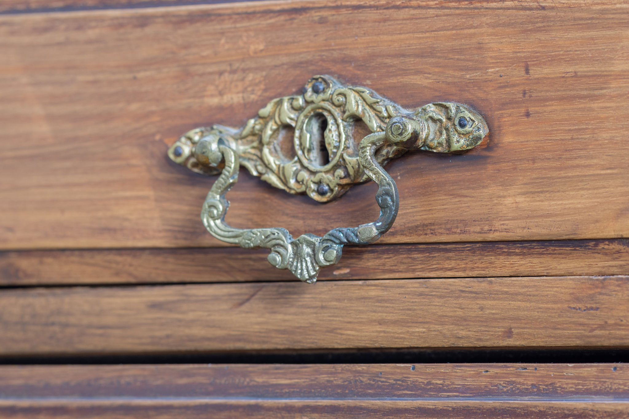 traditional brass handle