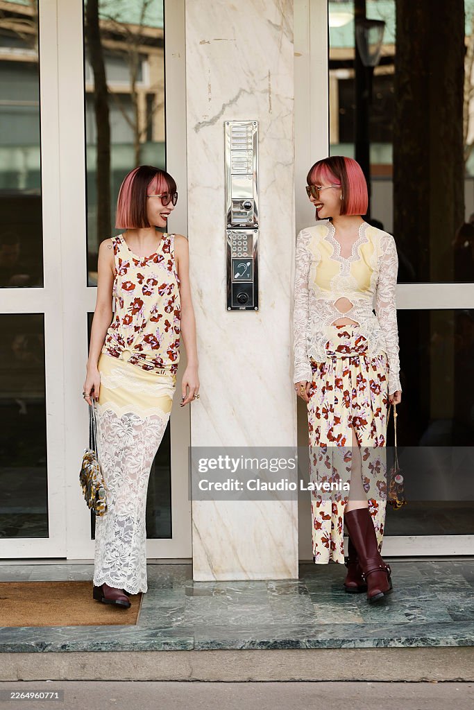 Street Style - Paris Fashion Week - Womenswear Fall/Winter 2026/2027 - Day 4