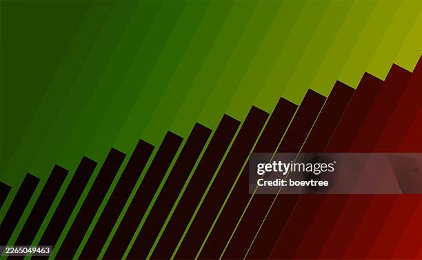 gradient stripes landing page template cover background - progress bar stock illustrations