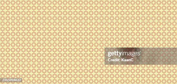 abstract islamic geometric pattern pattern background. abstract colorful background. editable lines. vector stock illustration. - decorating stage stock illustrations