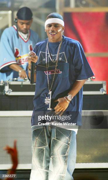Rap Artist of the Year winner, Nelly at the 2002 Fox Billboard Music Awards held at the MGM Grand Hotel in Las Vegas, NV., December 9, 2002. Photo by...