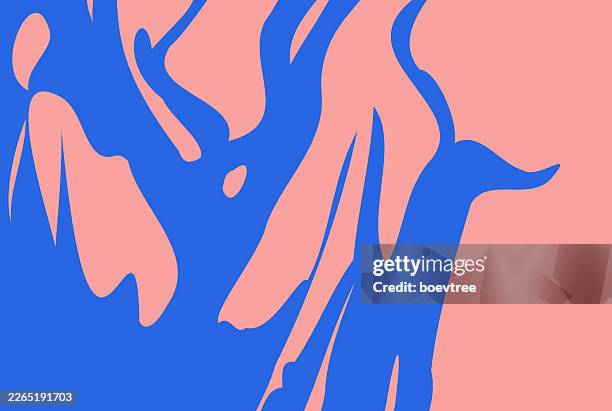blue liquid flowing material pattern abstract background - table cloth texture stock illustrations
