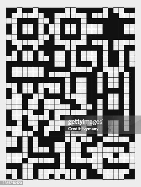 black and white maze game pattern geometric check background - simple maze stock illustrations
