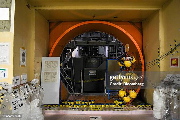 Interior of the reactor in Unit 5, which has a structure similar to Unit 2 where fuel debris removal is planned, at the Fukushima Dai-ichi Nuclear...