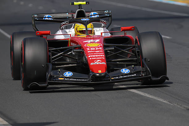 Lewis Hamilton Scuderia Ferrari HP Ferrari SF-26, during the 2026 Formula One Australian Grand Prix, 1st round of the 2026 Formula 1 World...