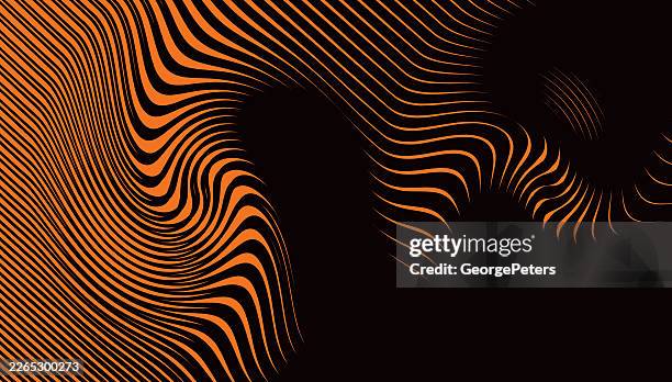 flowing striped swirl pattern abstract background - marble surface stock illustrations