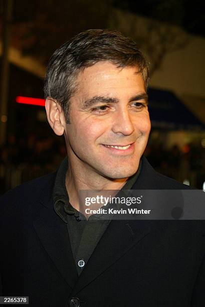 George Clooney at the premiere of "Confessions of a Dangerous Mind" at the Bruin Theatre and after-party at the W Hotel in Los Angeles, Ca....
