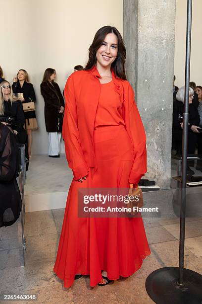 Scout Willis attends the Akris Womenswear Fall/Winter 2026-2027 show as part of Paris Fashion Week on March 08, 2026 in Paris, France.