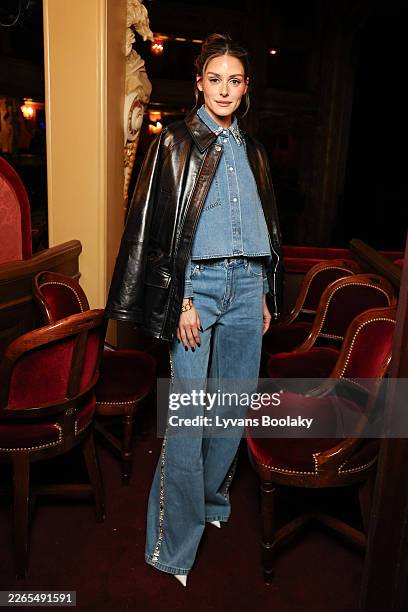 Olivia Palermo attends the Sandro Womenswear Fall/Winter 2026-2027 presentation as part of Paris Fashion Week on March 08, 2026 in Paris, France.