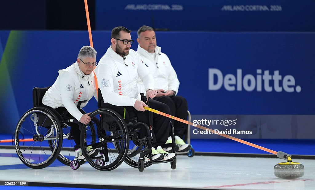 Wheelchair Curling - Milano Cortina 2026 Winter Paralympic Games: Day 3